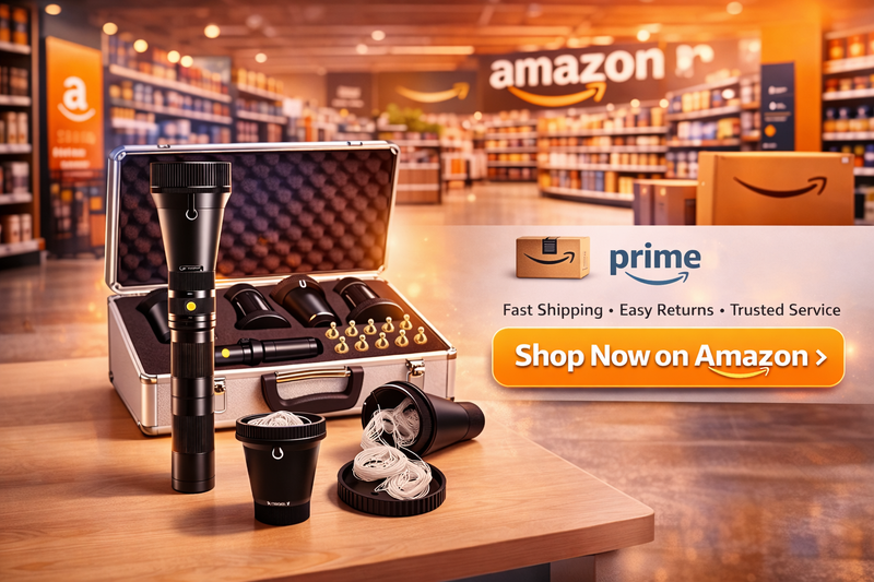 Why We Recommend Buying Our Net Gun on Amazon