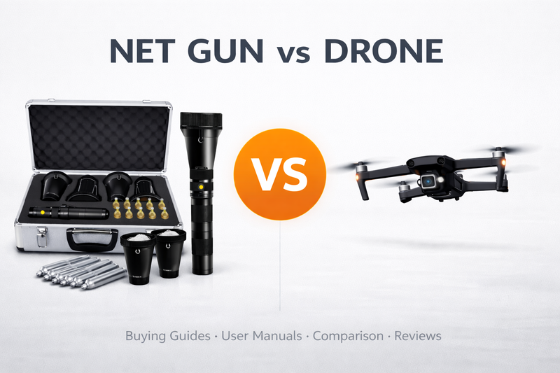 Net Gun vs Drone: The Rise of Anti-Drone Net Guns