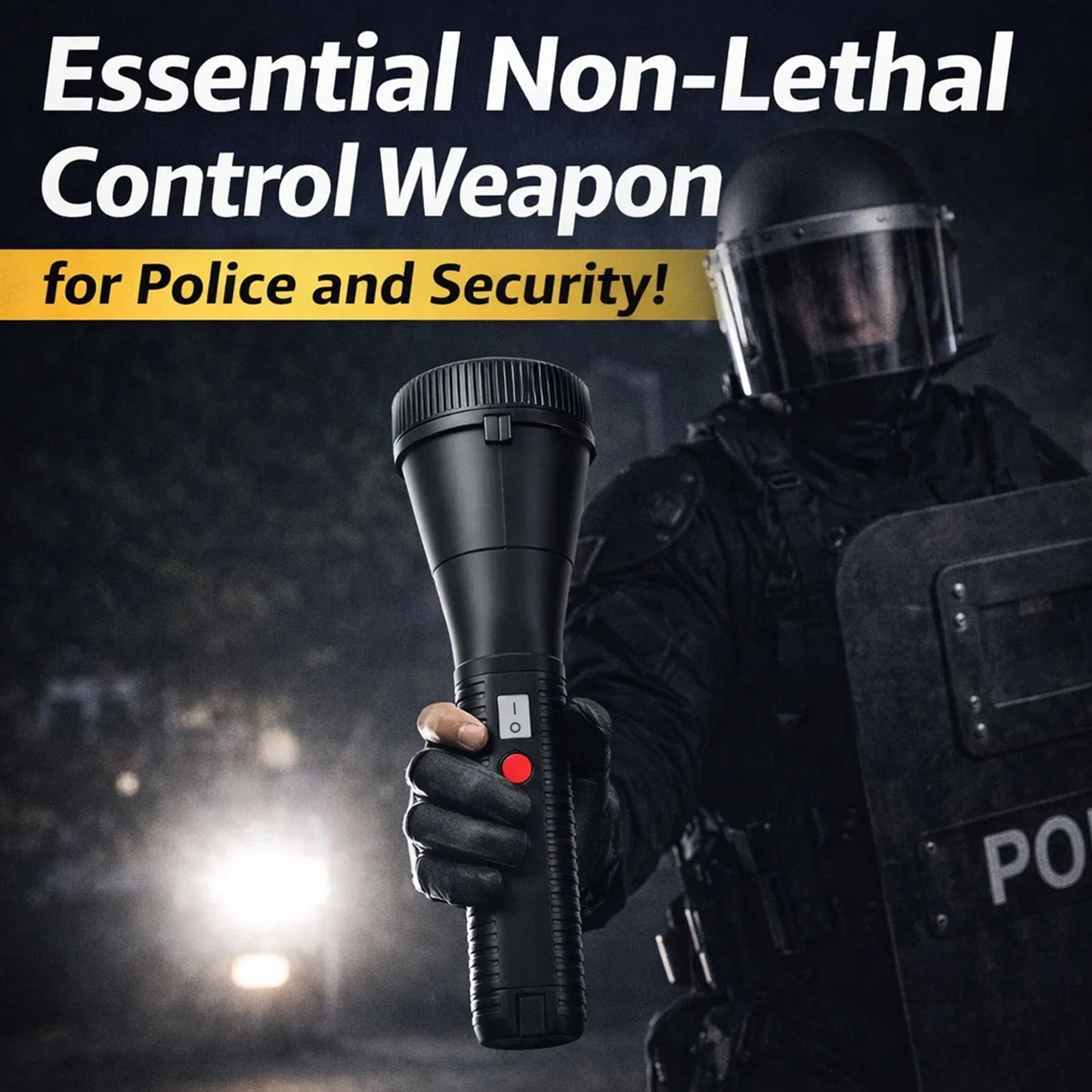 Electromagnetic Net Gun, Non-Lethal Humane Rescue, 5-10m Handheld Electromagnetic Launcher, Quick-Load & Rechargeable for Small Animal & Drone Interception