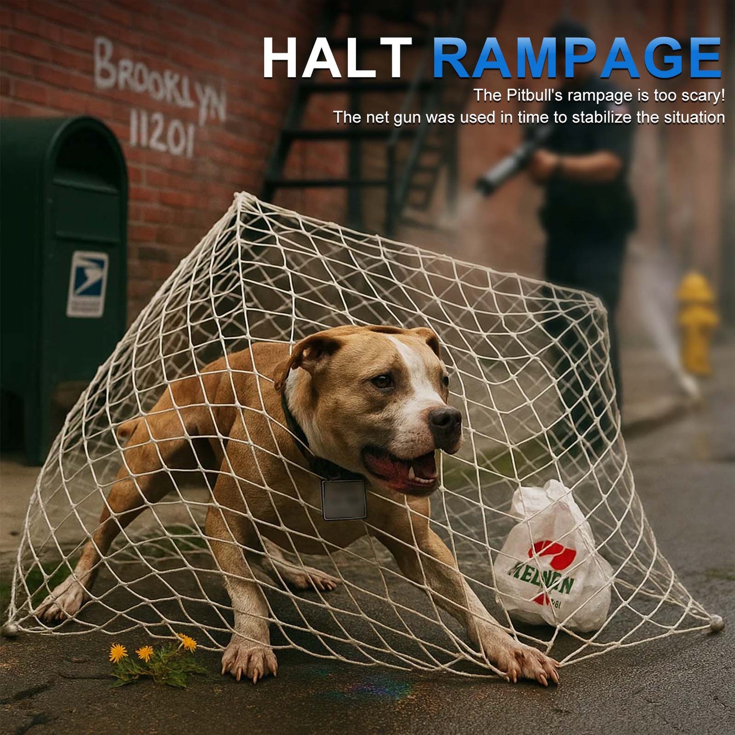 Replacement Net Heads for Net Gun – Compatible with muctamo NetLauncher, Easy Reload, Durable Capture Nets